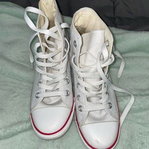 White Converse
